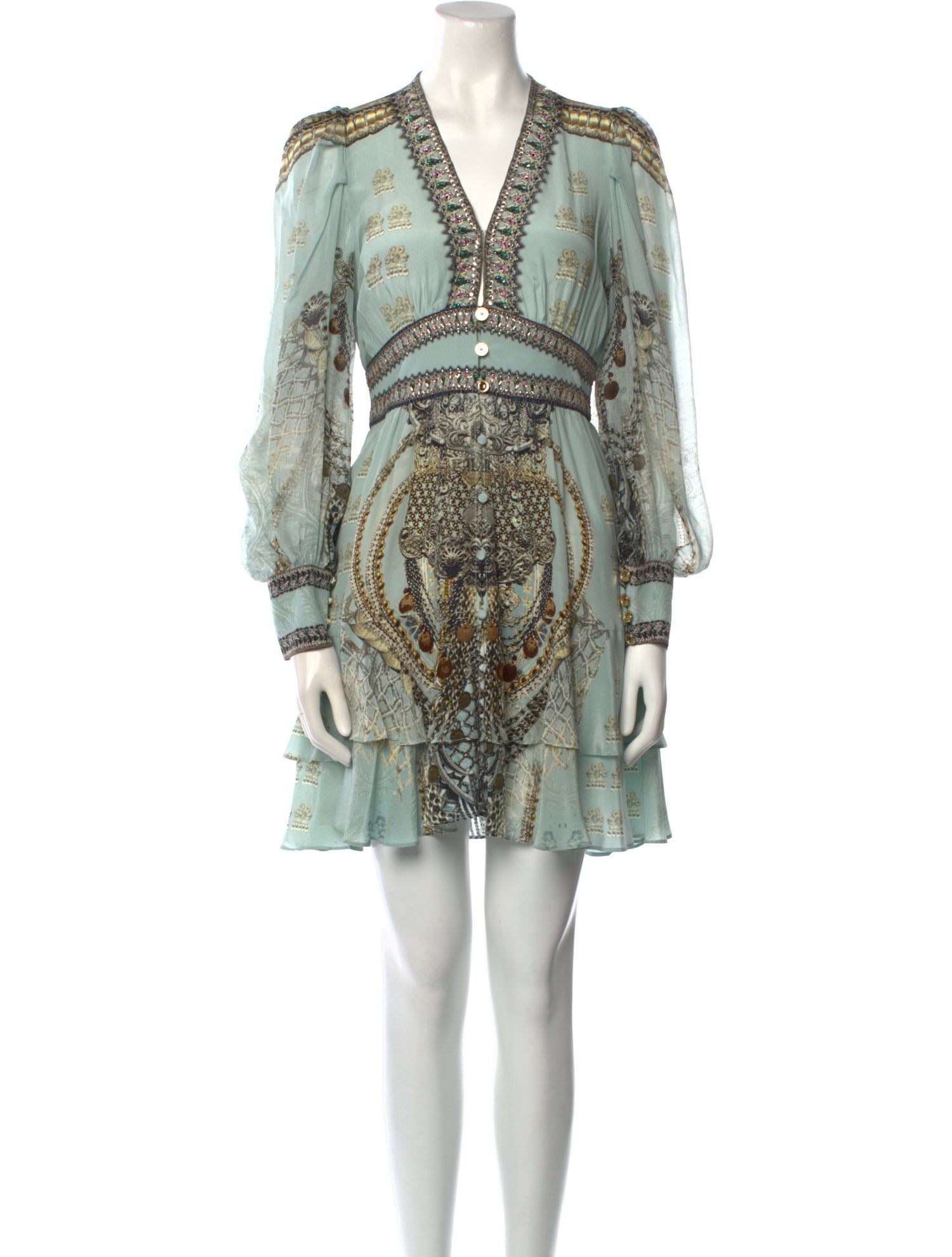 Camilla Silk Mini Dress