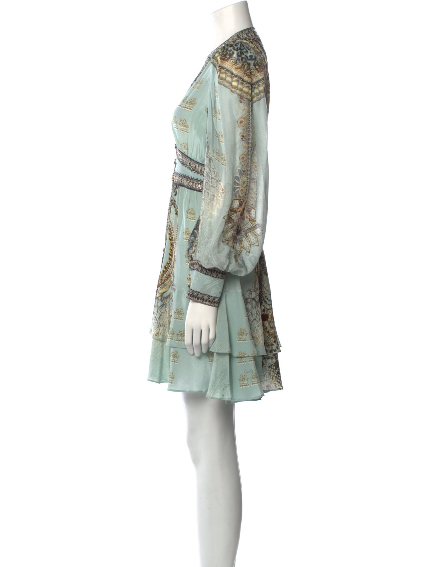 Camilla Silk Mini Dress