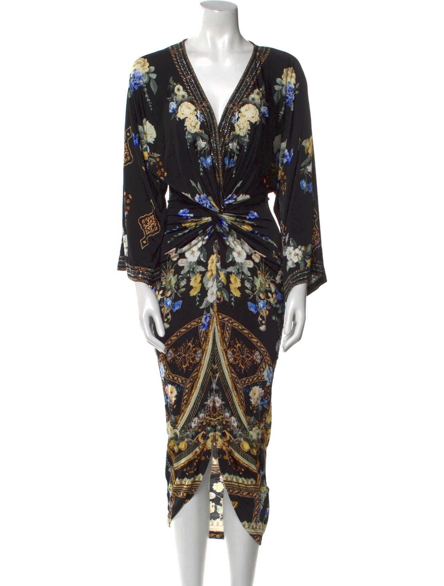 Camilla Printed Midi Length Dress