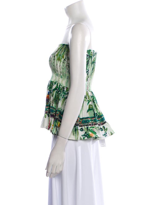 Camilla Silk Printed Top