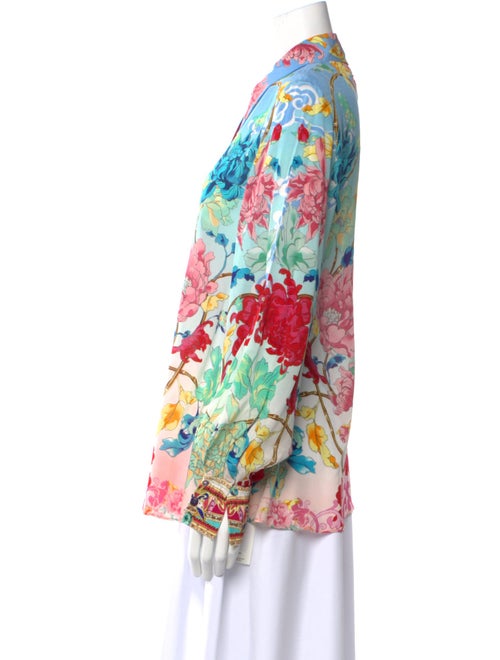 Camilla Silk Floral Print Tunic
