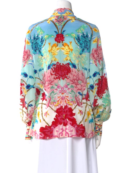 Camilla Silk Floral Print Tunic