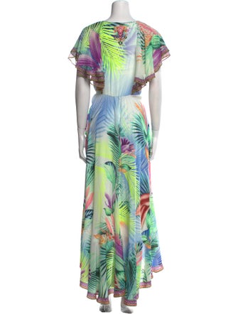 Camilla Silk Long Dress