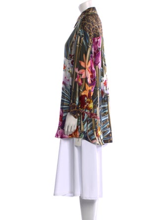 Camilla Silk Floral Print Tunic