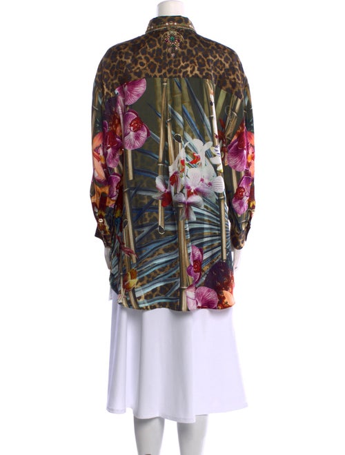 Camilla Silk Floral Print Tunic