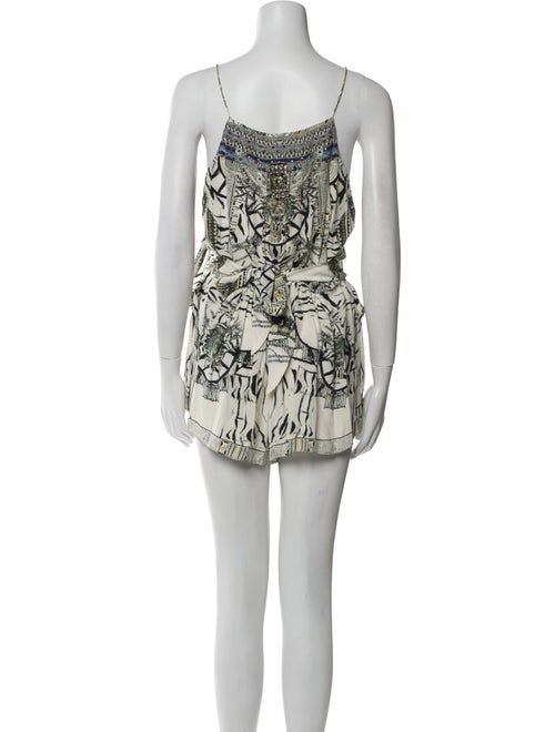 Camilla Silk Printed Romper