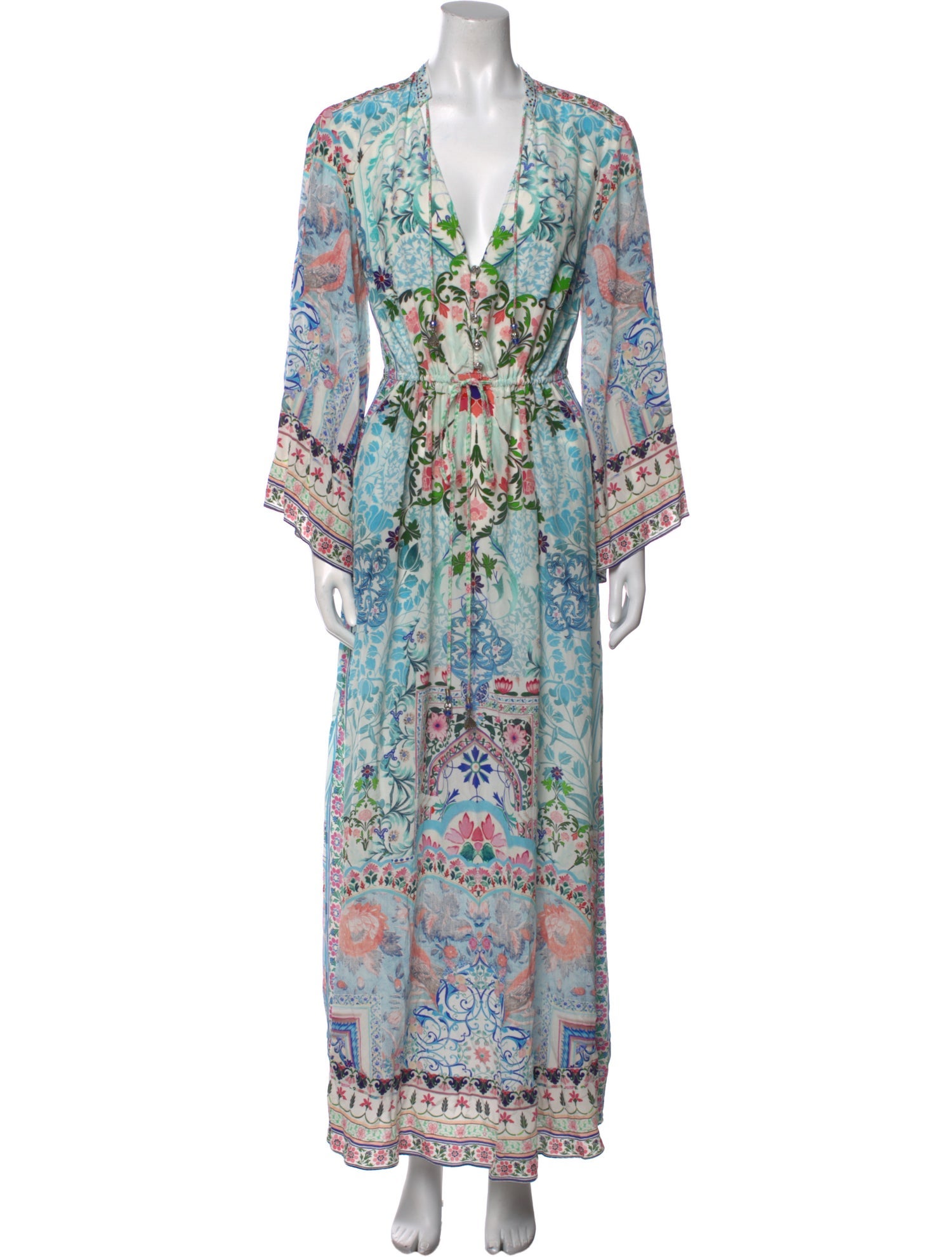 Camilla Silk Long Dress