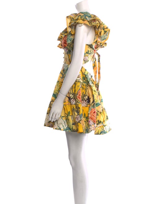 Camilla Floral Print Mini Dress