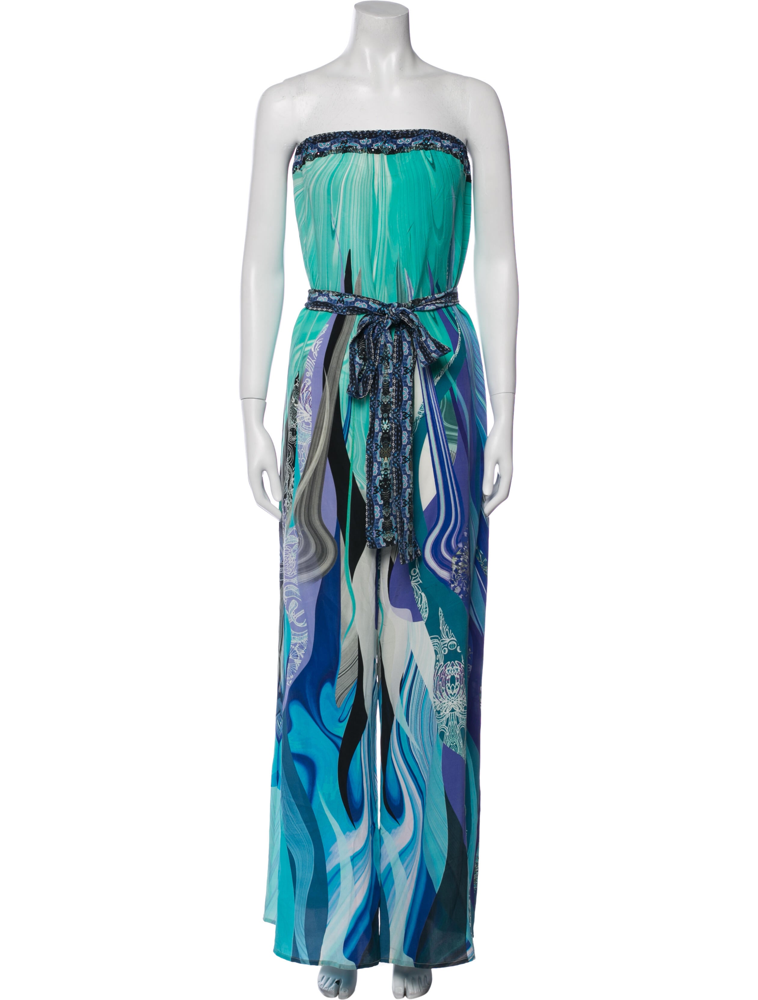 Camilla Silk Printed Jumpsuit