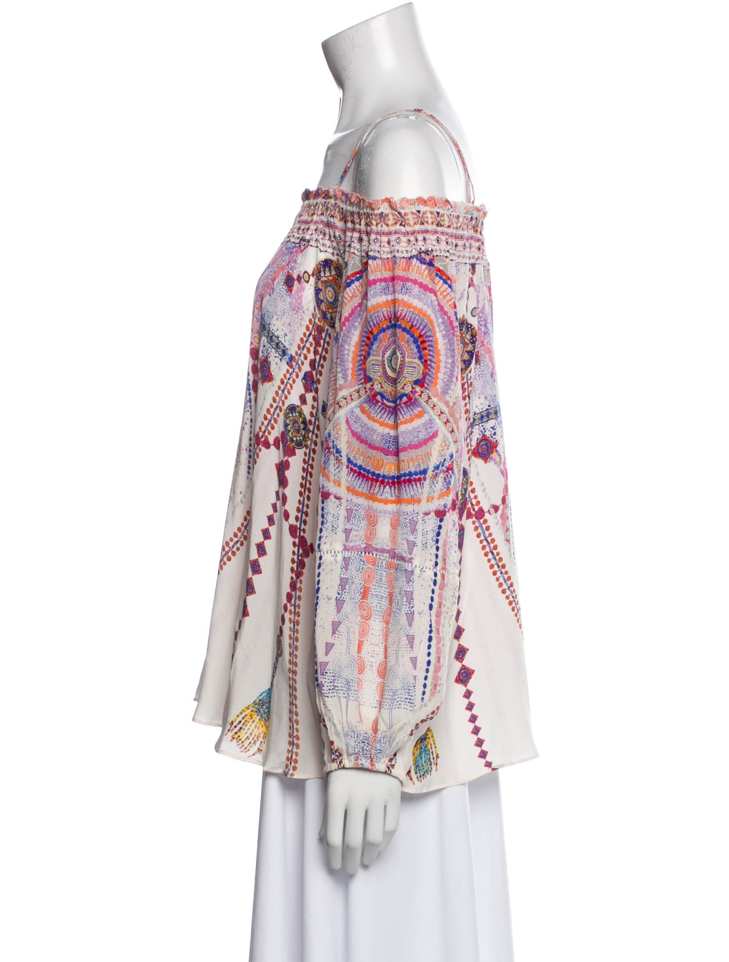 Camilla Silk Printed Blouse