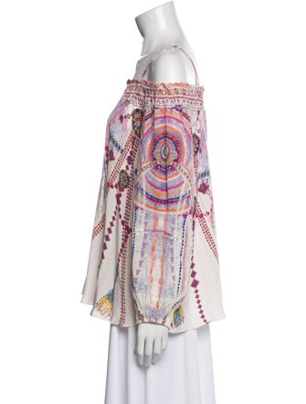 Camilla Silk Printed Blouse