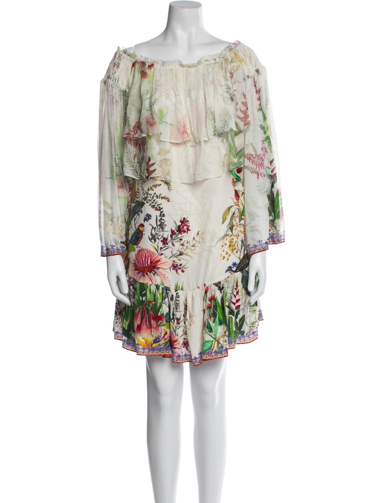 Camilla Silk Mini Dress