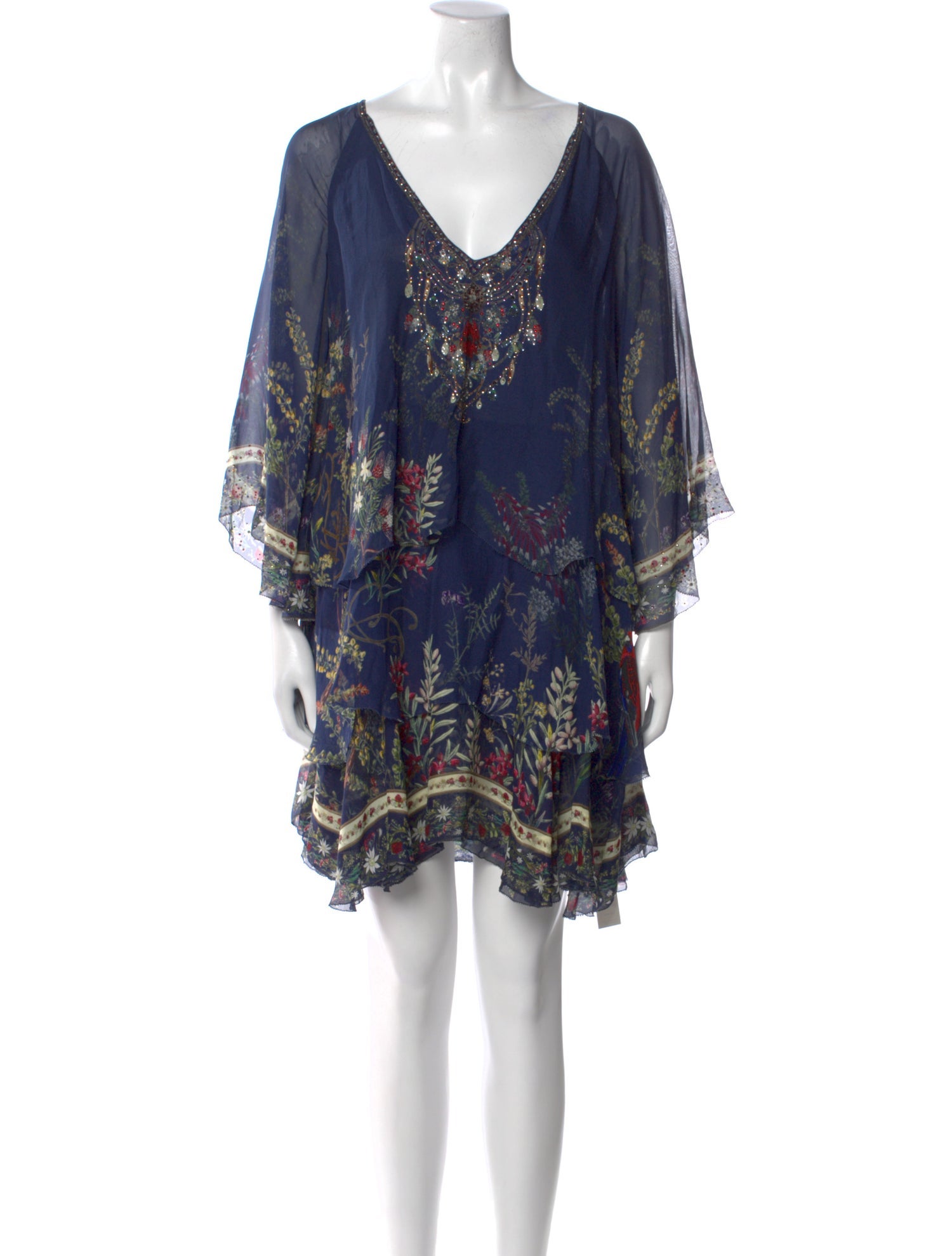 Camilla Silk Mini Dress