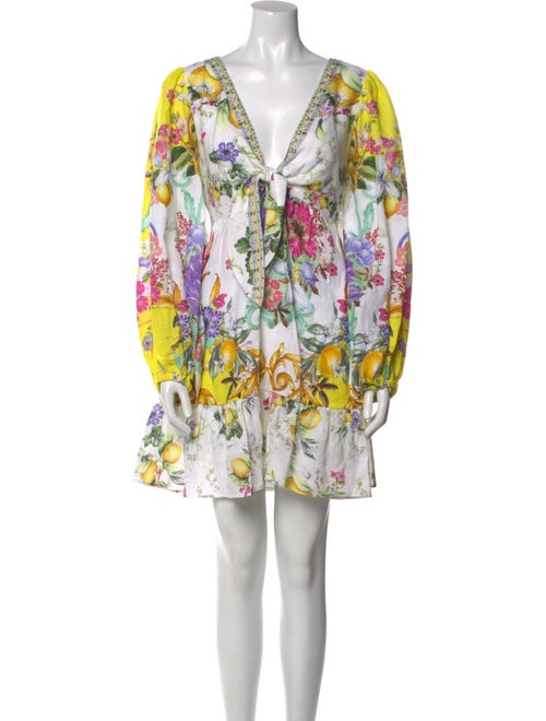 Camilla Linen Mini Dress