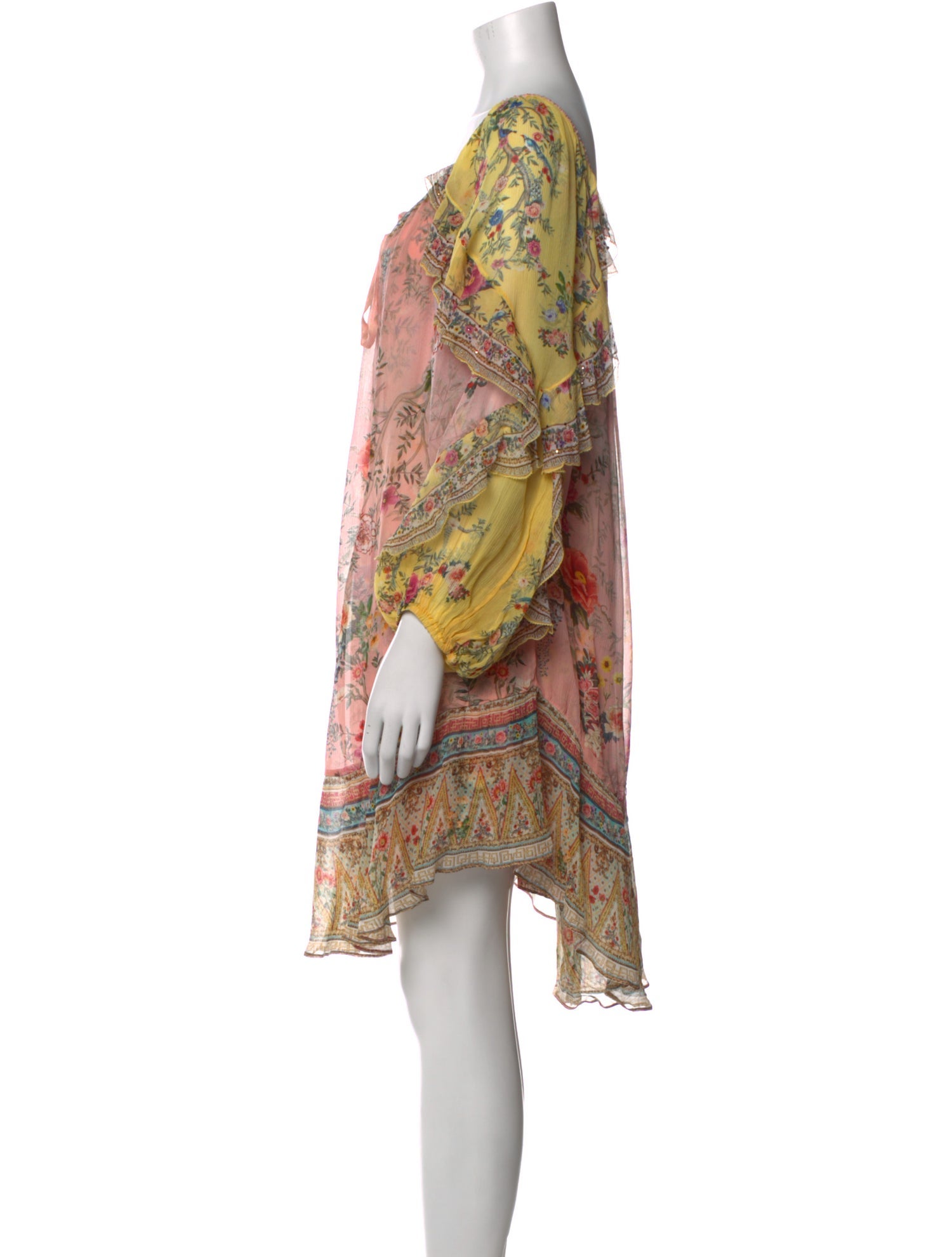 Camilla Silk Mini Dress