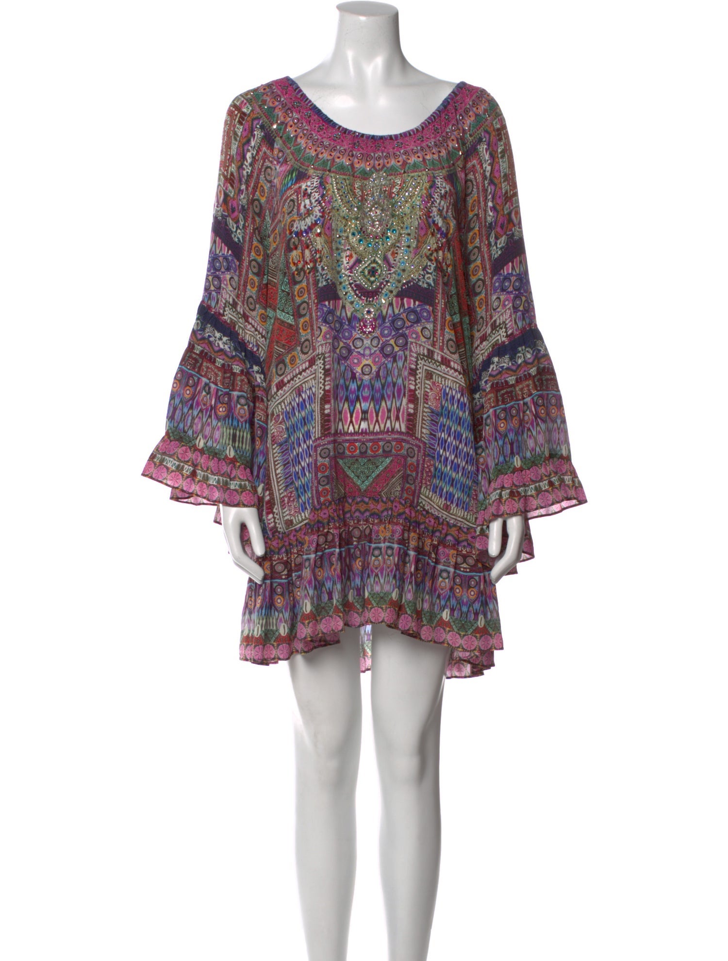 Camilla Silk Mini Dress