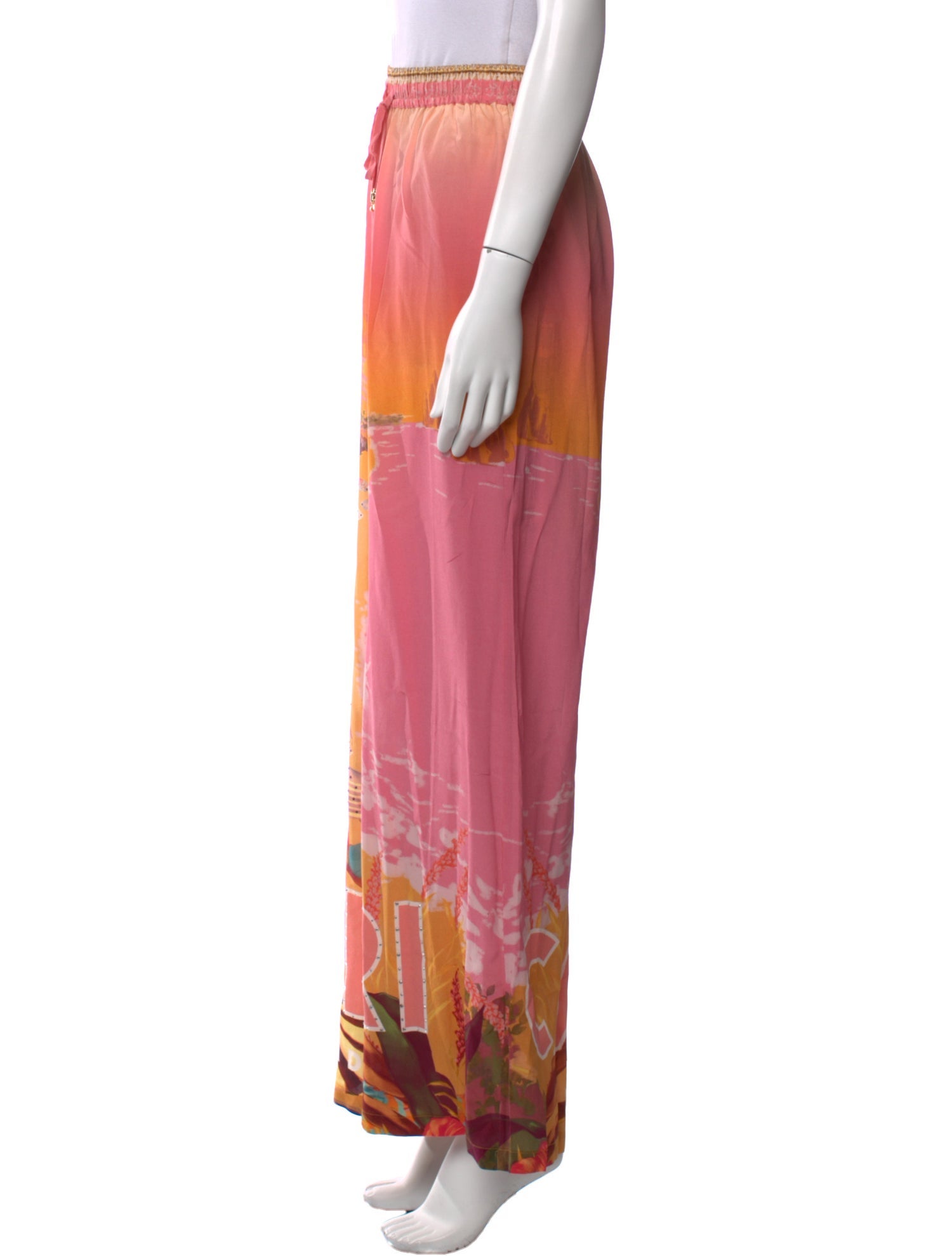 Camilla Silk Wide Leg Pants