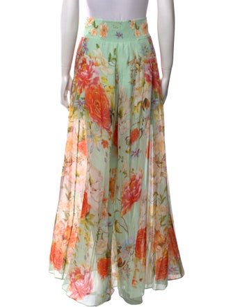 Camilla Silk Wide Leg Pants