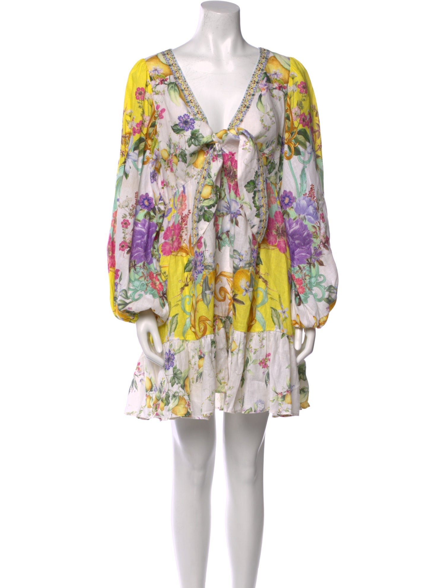 Camilla Linen Mini Dress