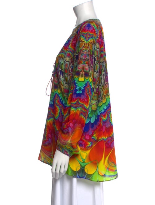 Camilla Silk Printed Tunic