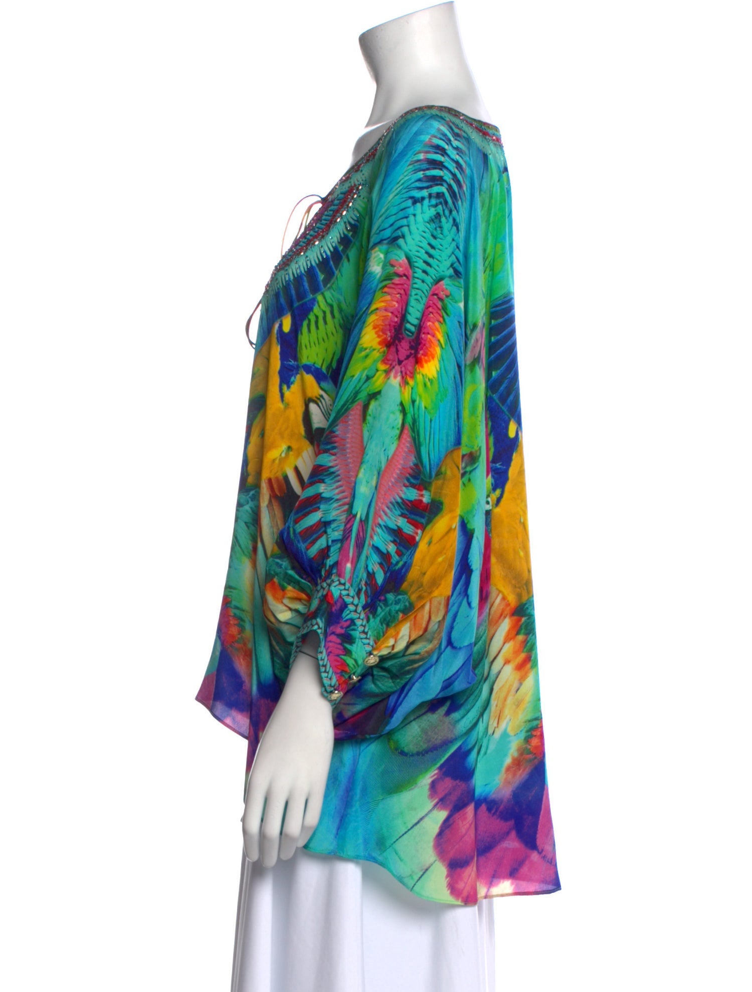 Camilla Silk Printed Blouse