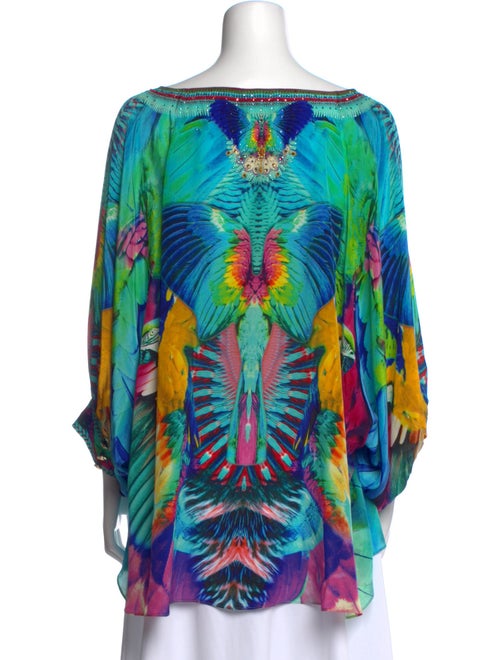 Camilla Silk Printed Blouse