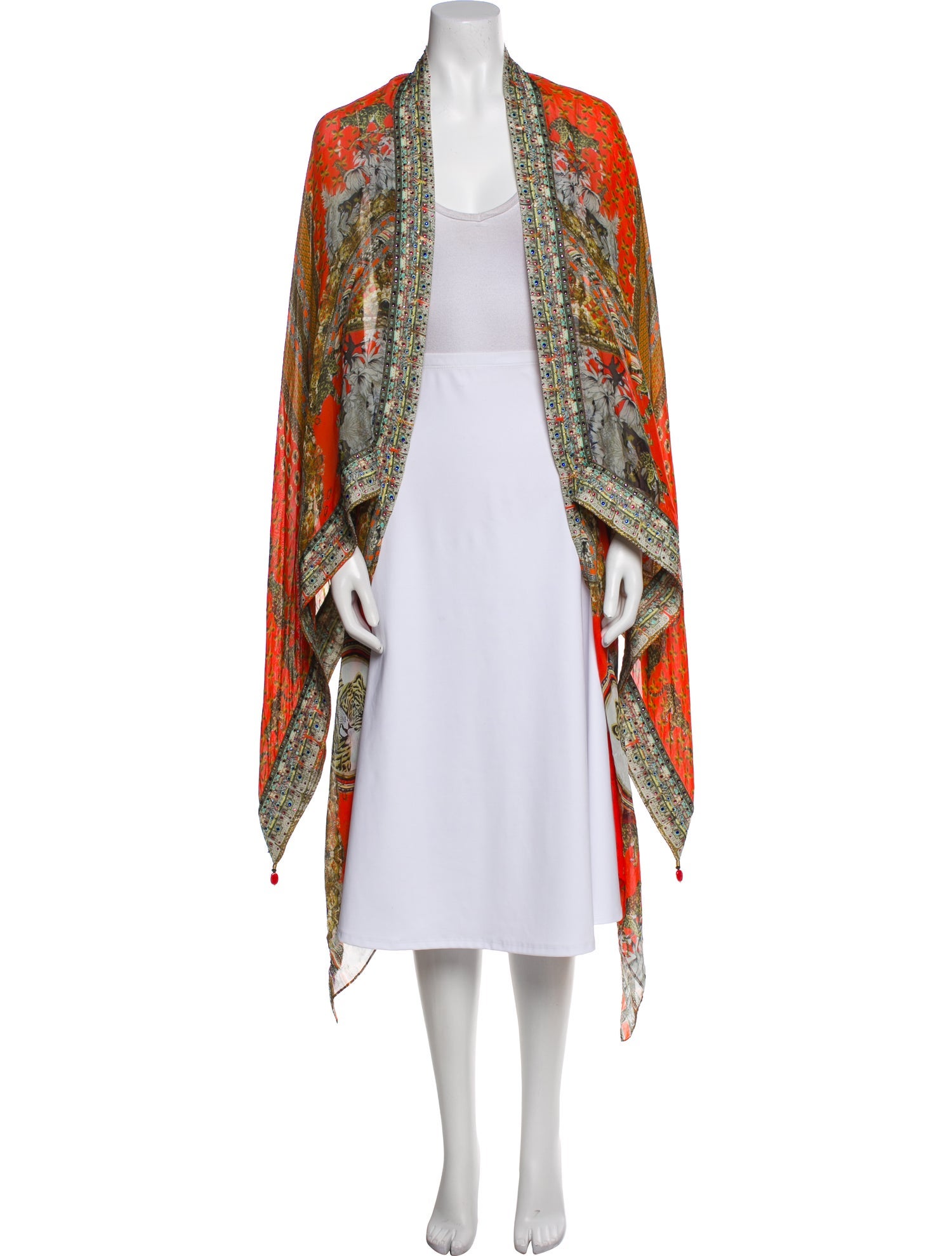 Camilla Silk Printed Tunic