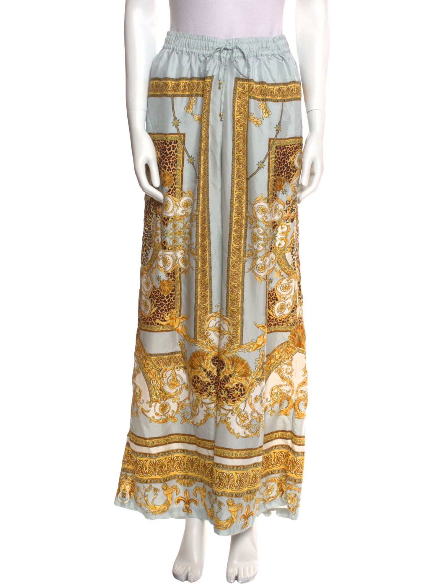 Camilla Silk Wide Leg Pants