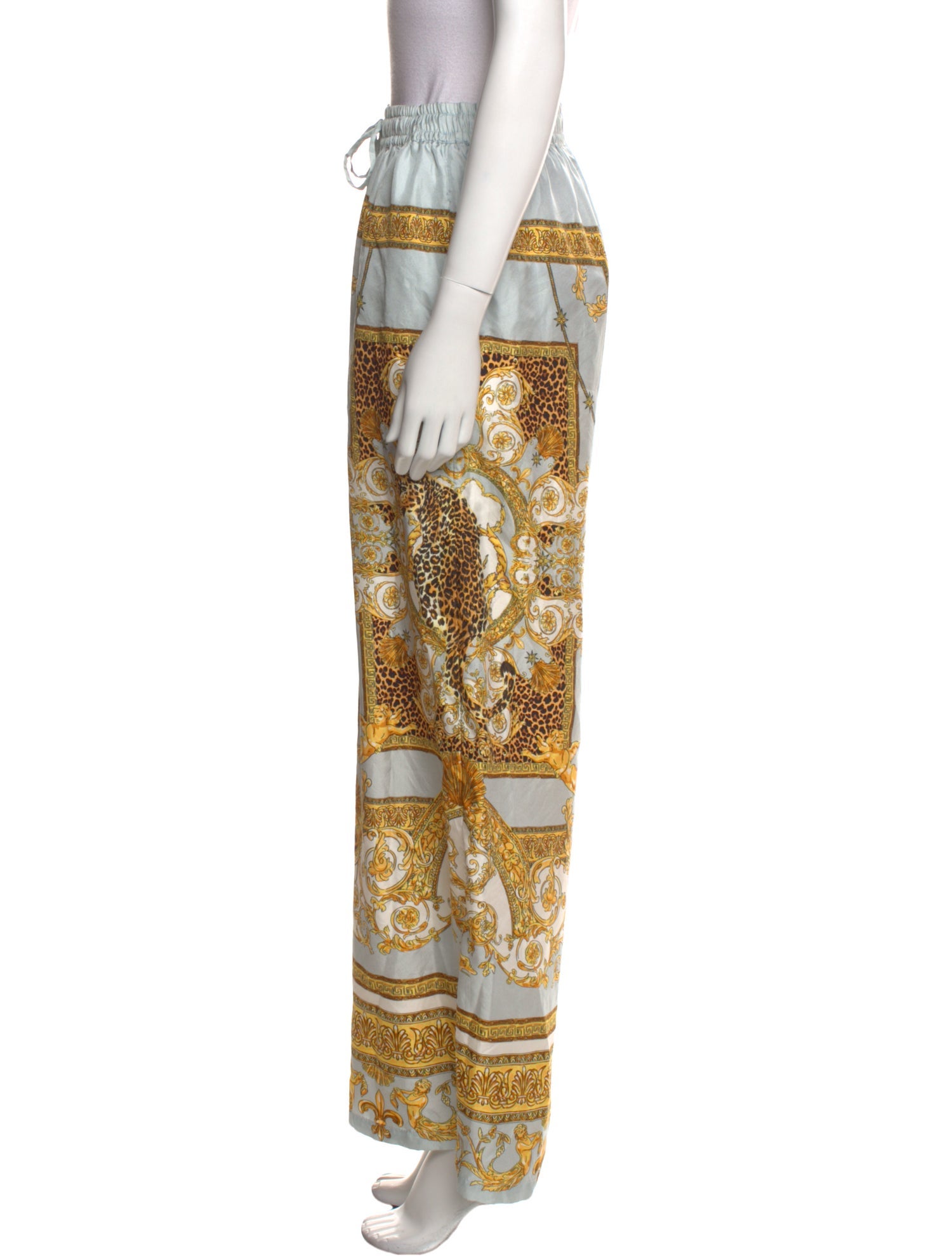 Camilla Silk Wide Leg Pants