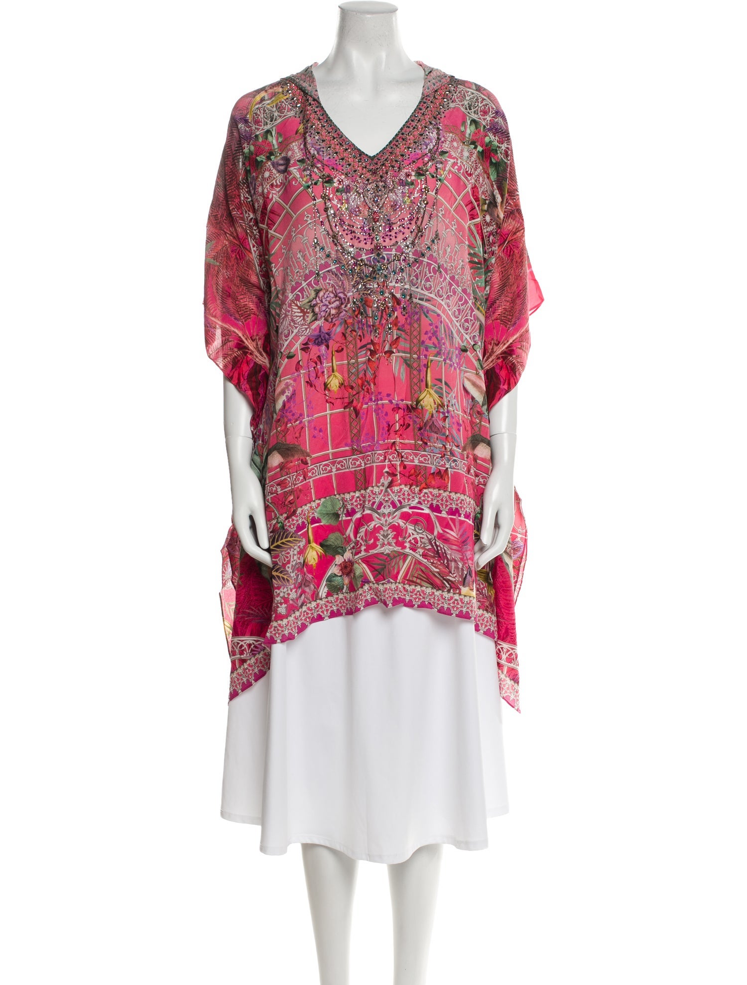 Camilla Silk Paisley Print Tunic w/ Tags
