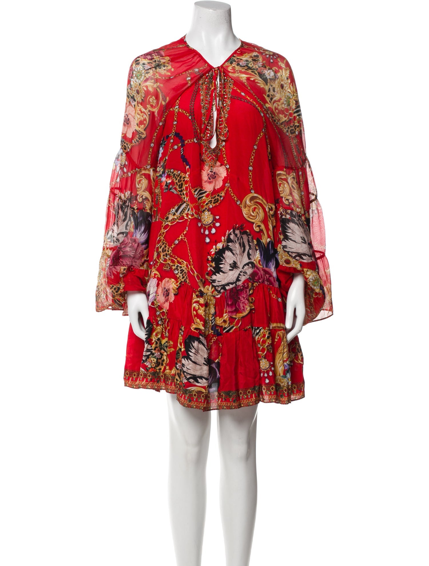 Camilla Silk Mini Dress