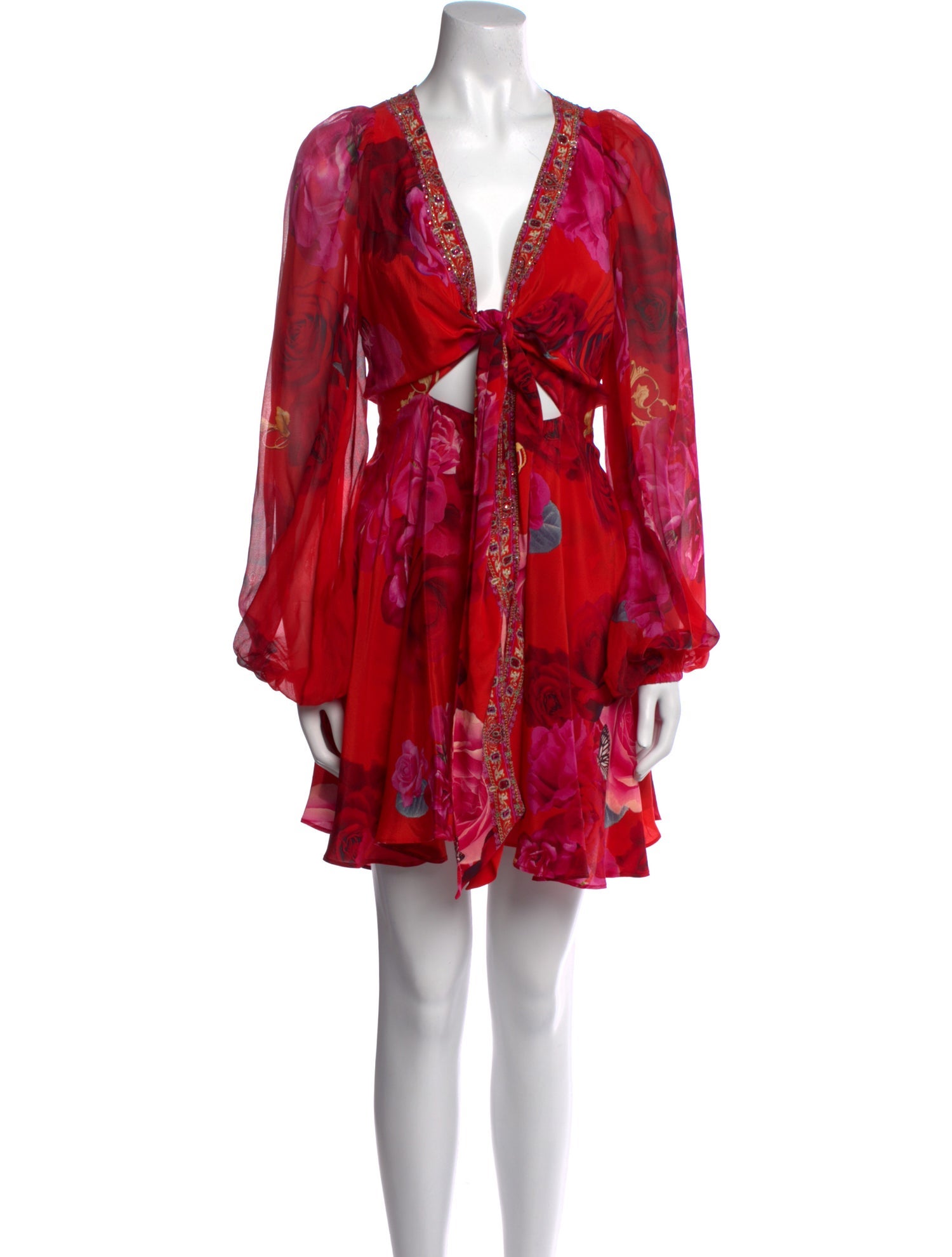 Camilla Silk Mini Dress