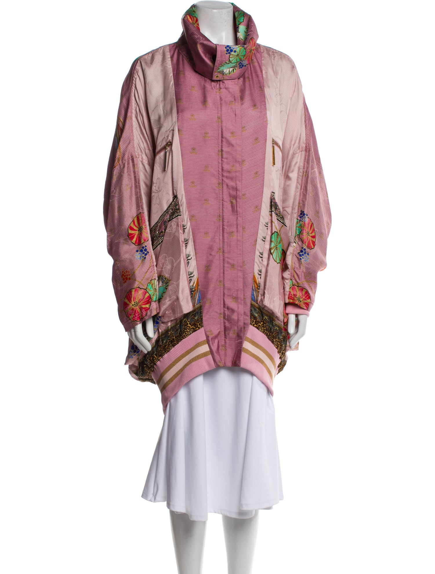 Camilla Silk Printed Jacket w/ Tags