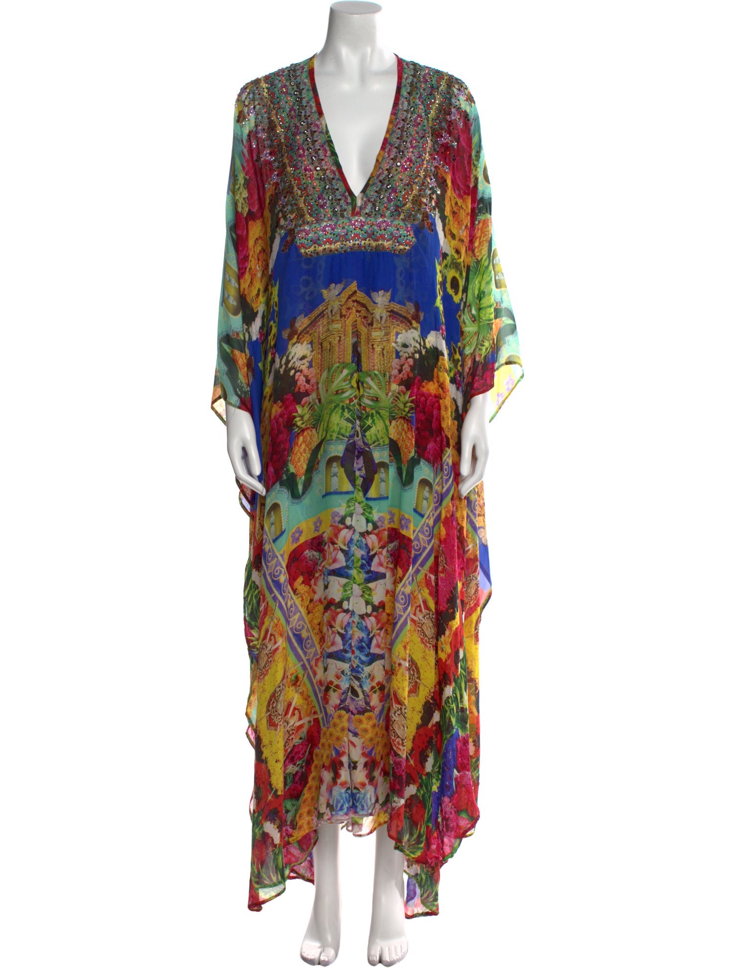 Camilla Silk Long Dress