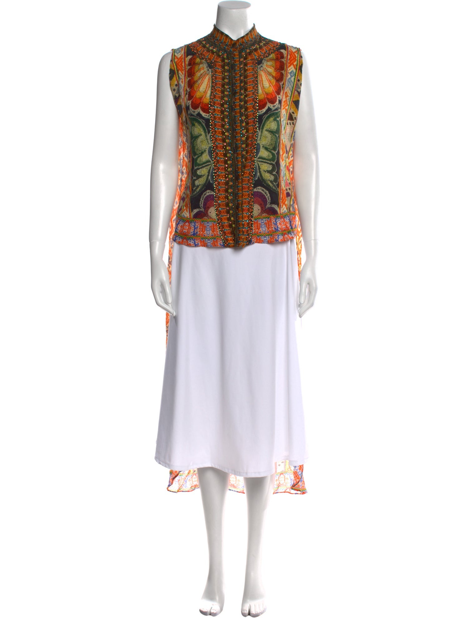 Camilla Silk Printed Blouse