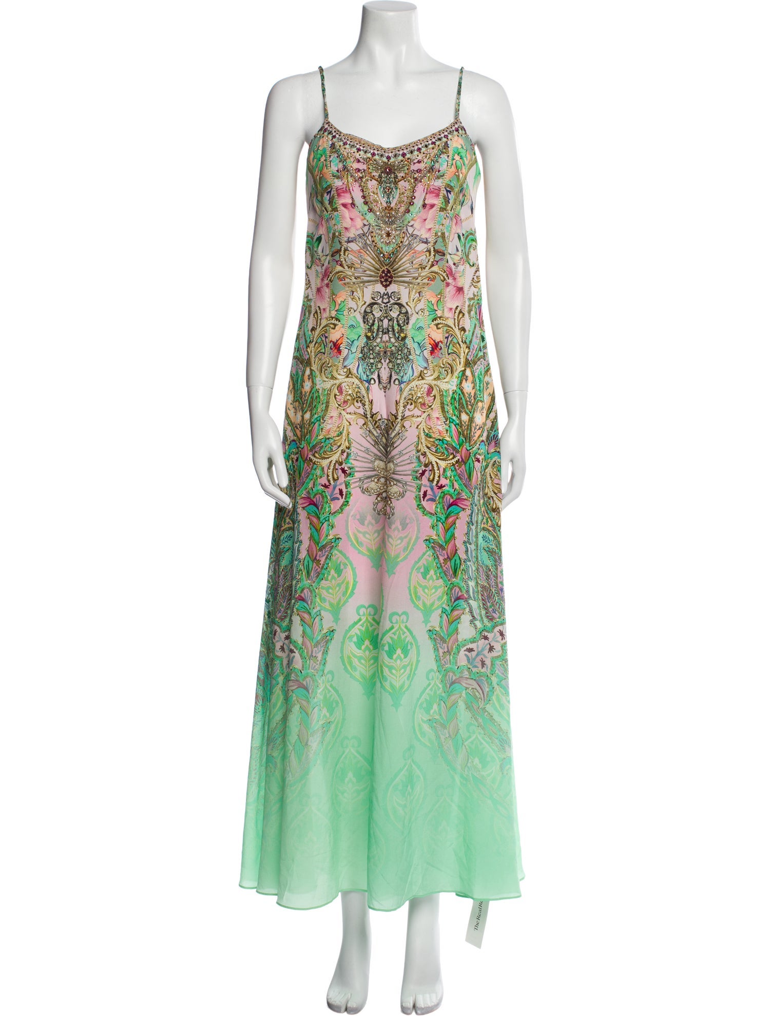 Camilla Silk Long Dress