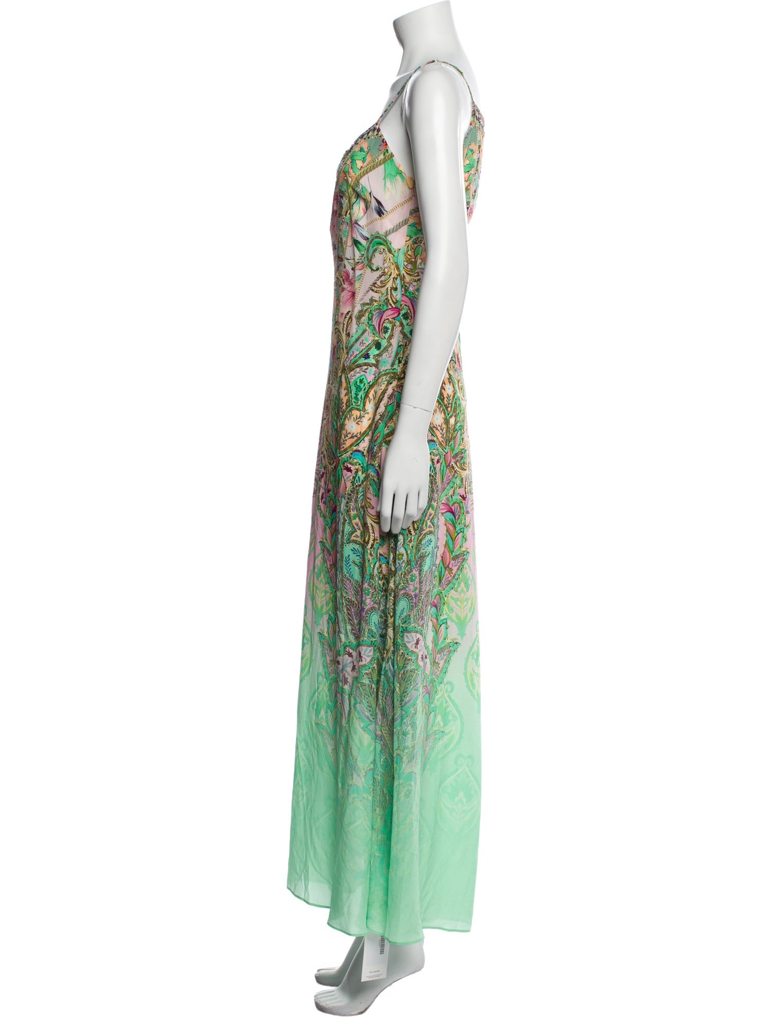 Camilla Silk Long Dress