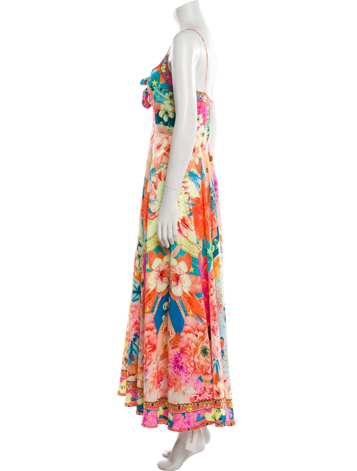 Camilla Silk Long Dress