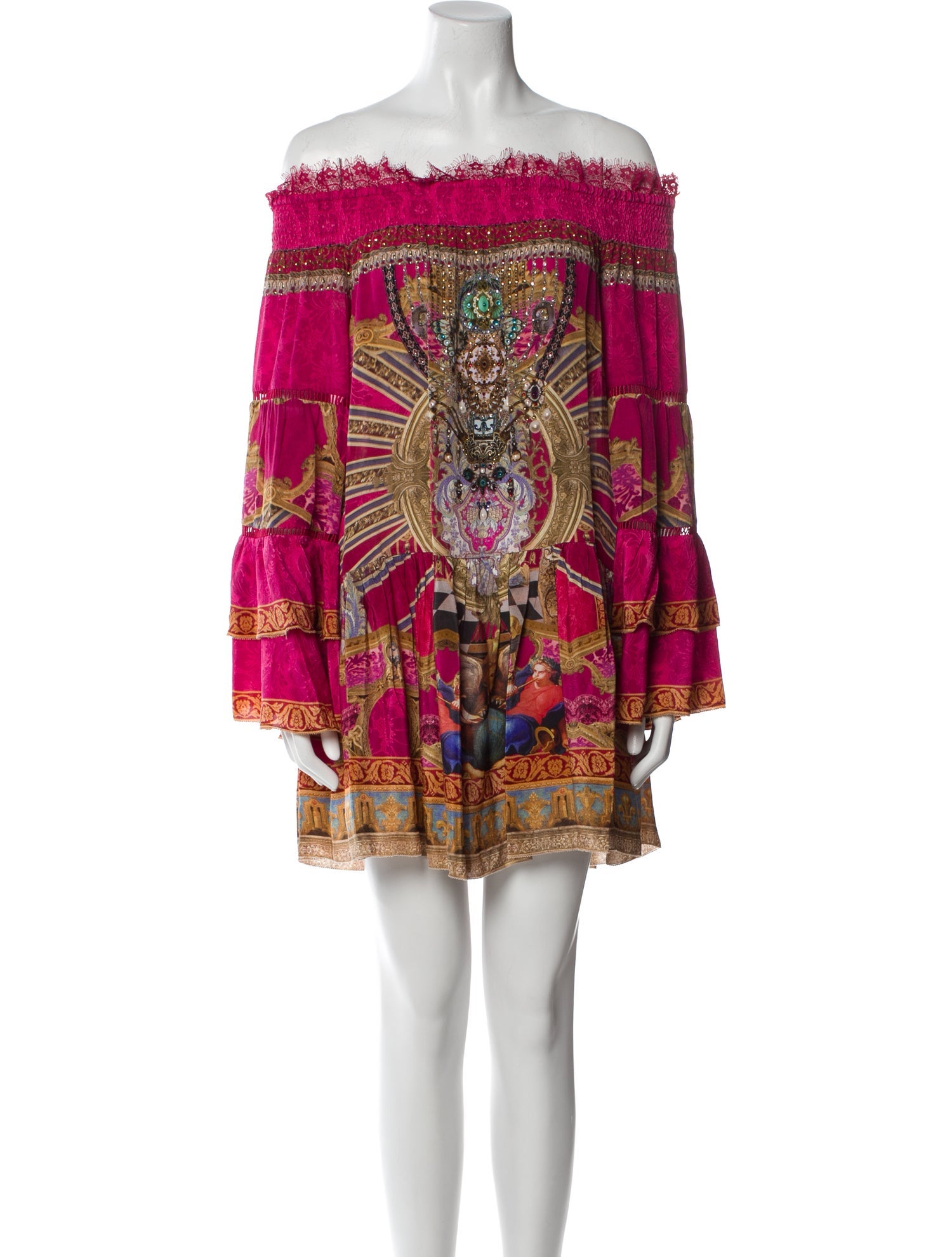 Camilla Silk Mini Dress