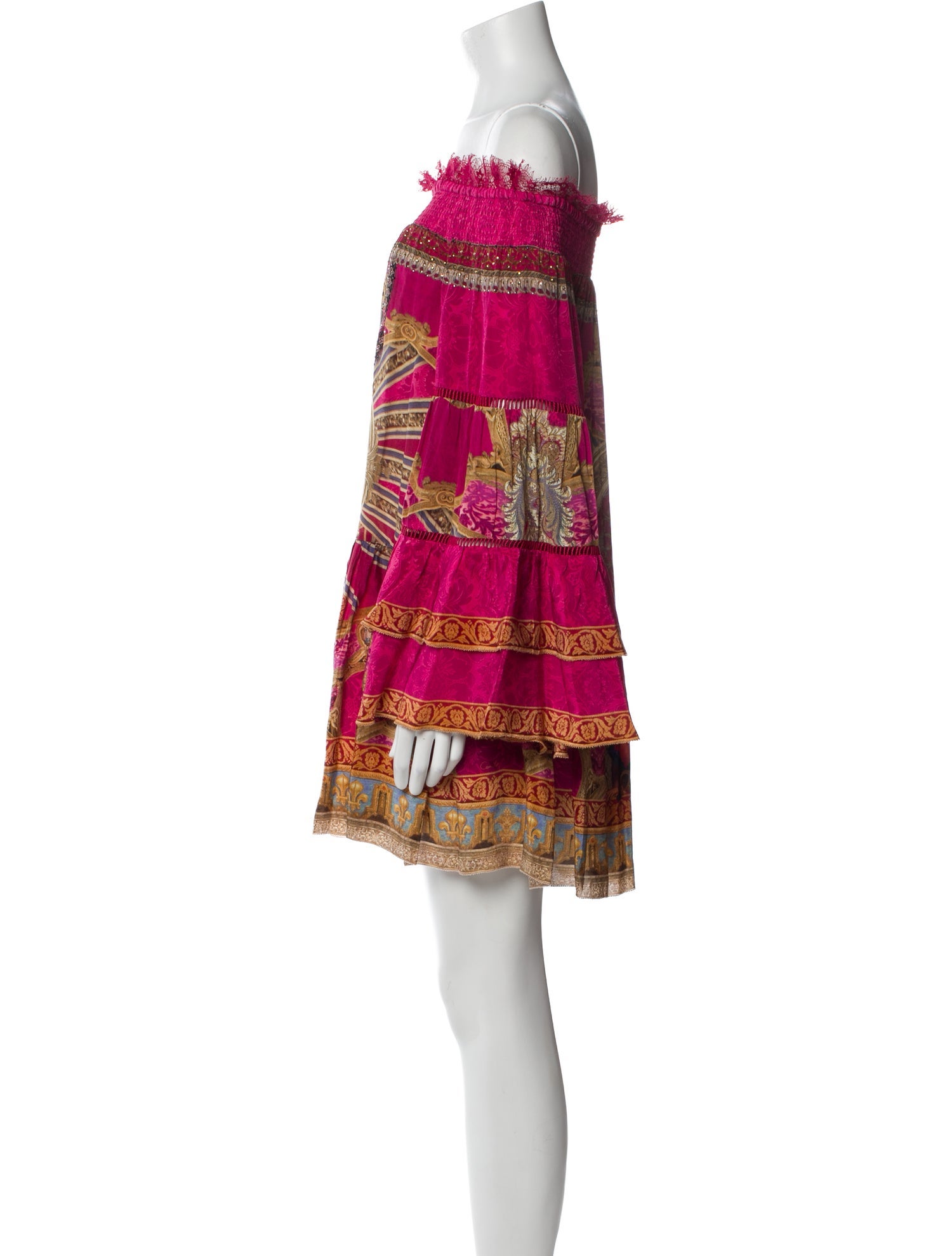 Camilla Silk Mini Dress