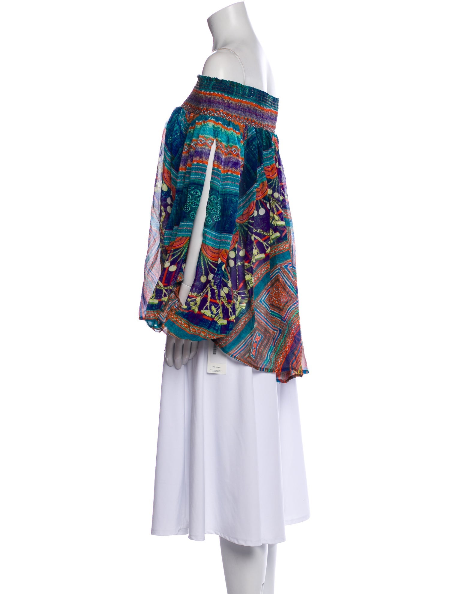 Camilla Silk Printed Blouse