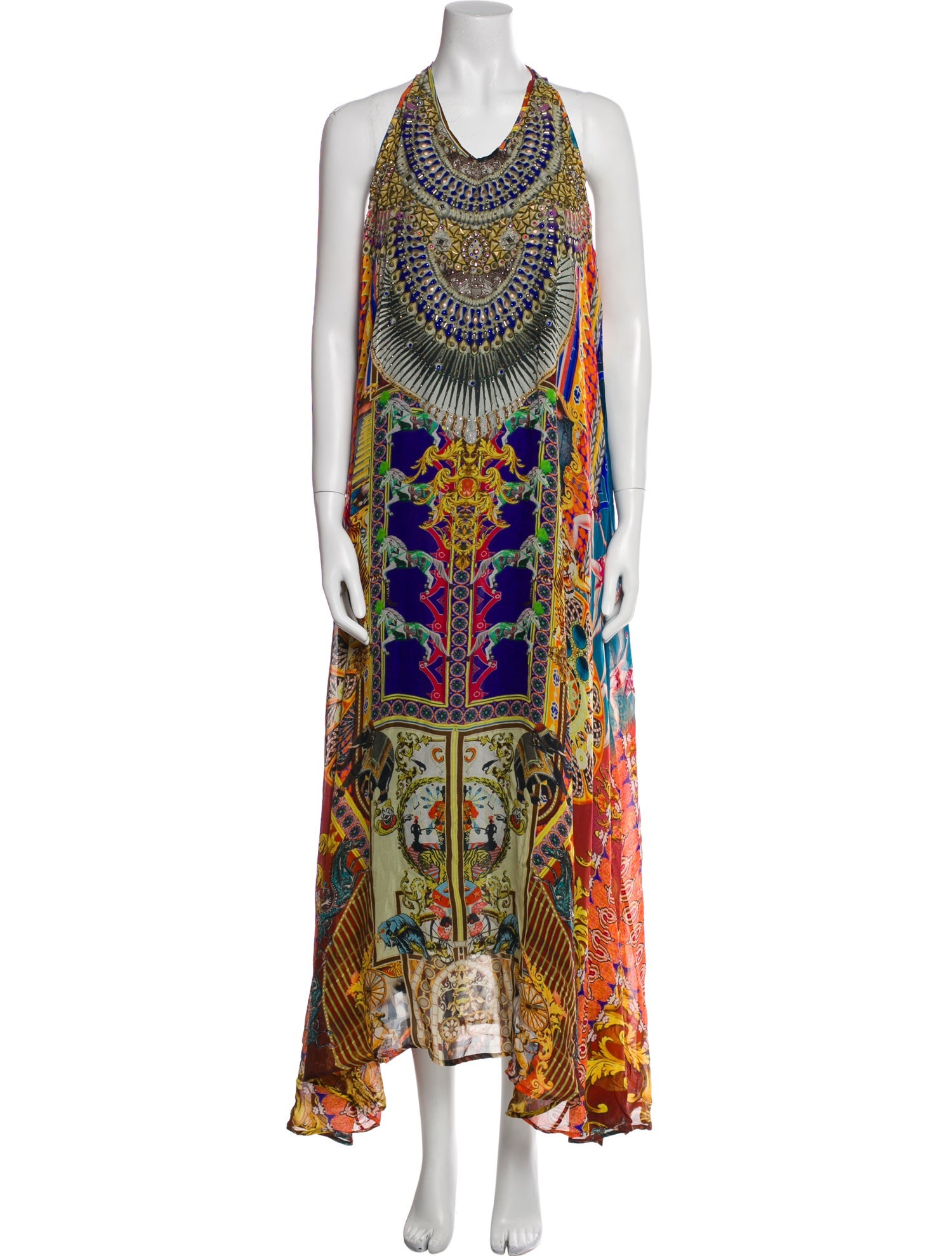 Camilla Silk Long Dress