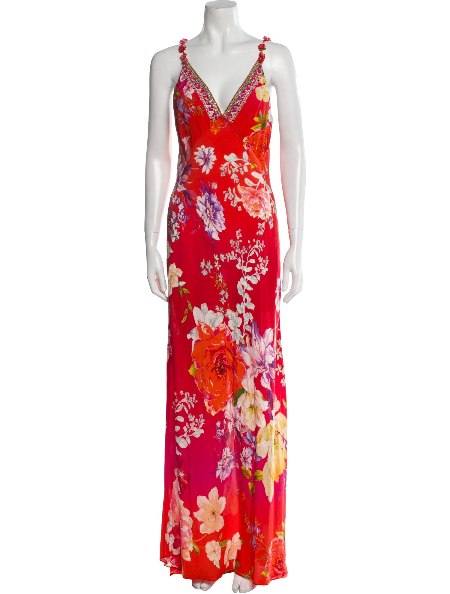 Camilla Silk Long Dress