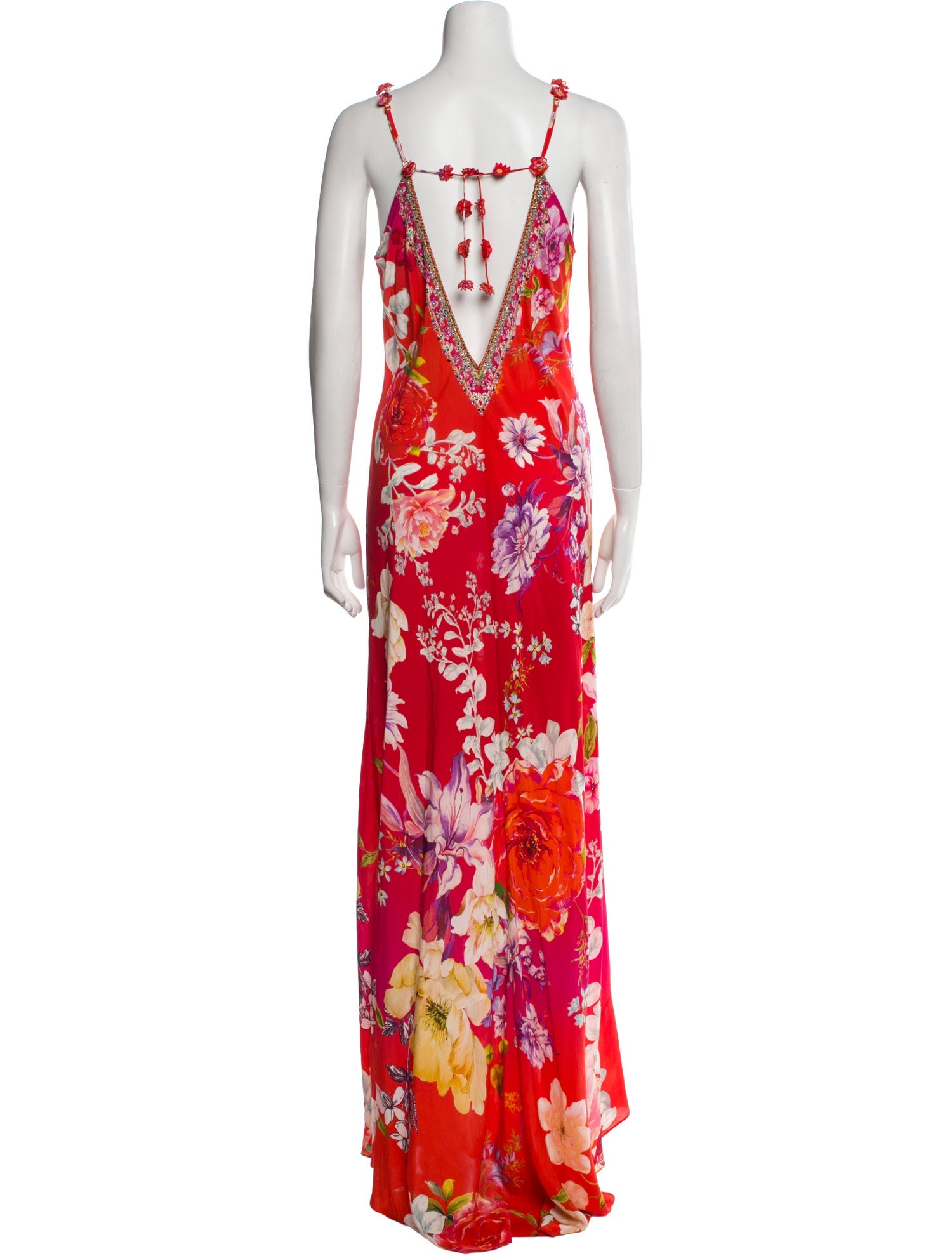 Camilla Silk Long Dress