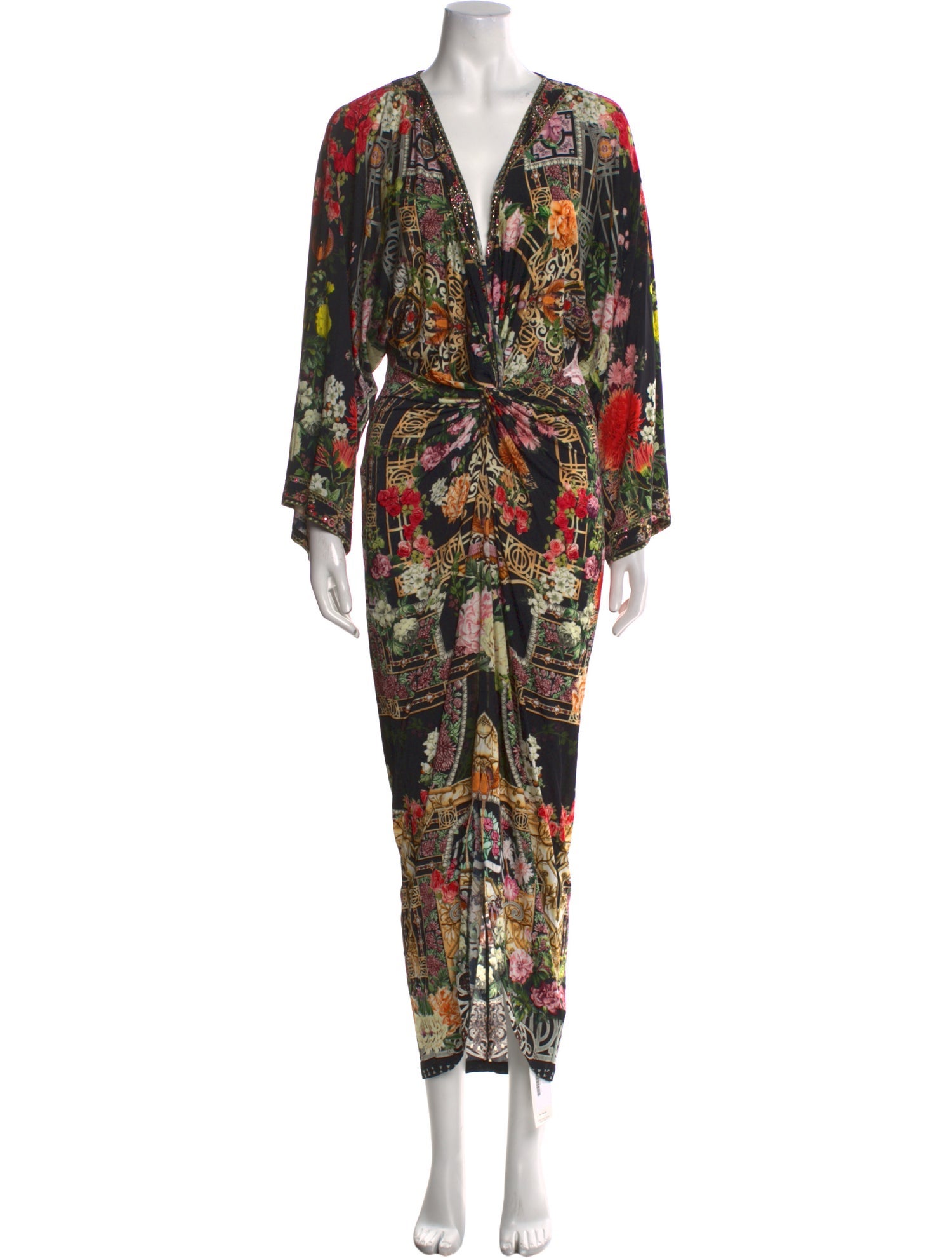 Camilla Printed Long Dress w/ Tags