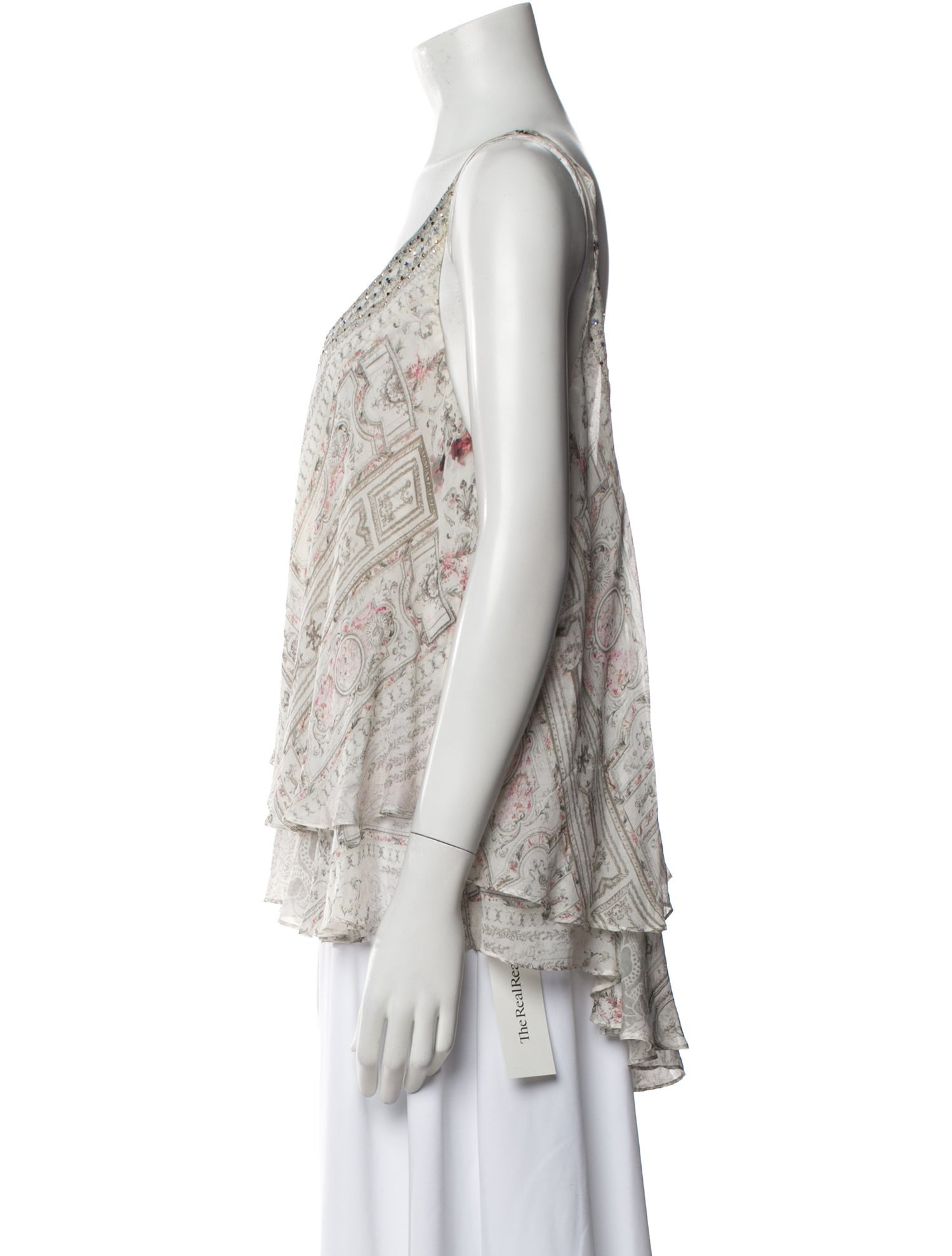 Camilla Silk Printed Blouse