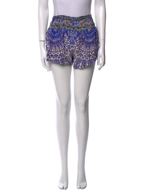 Camilla Silk Mini Shorts