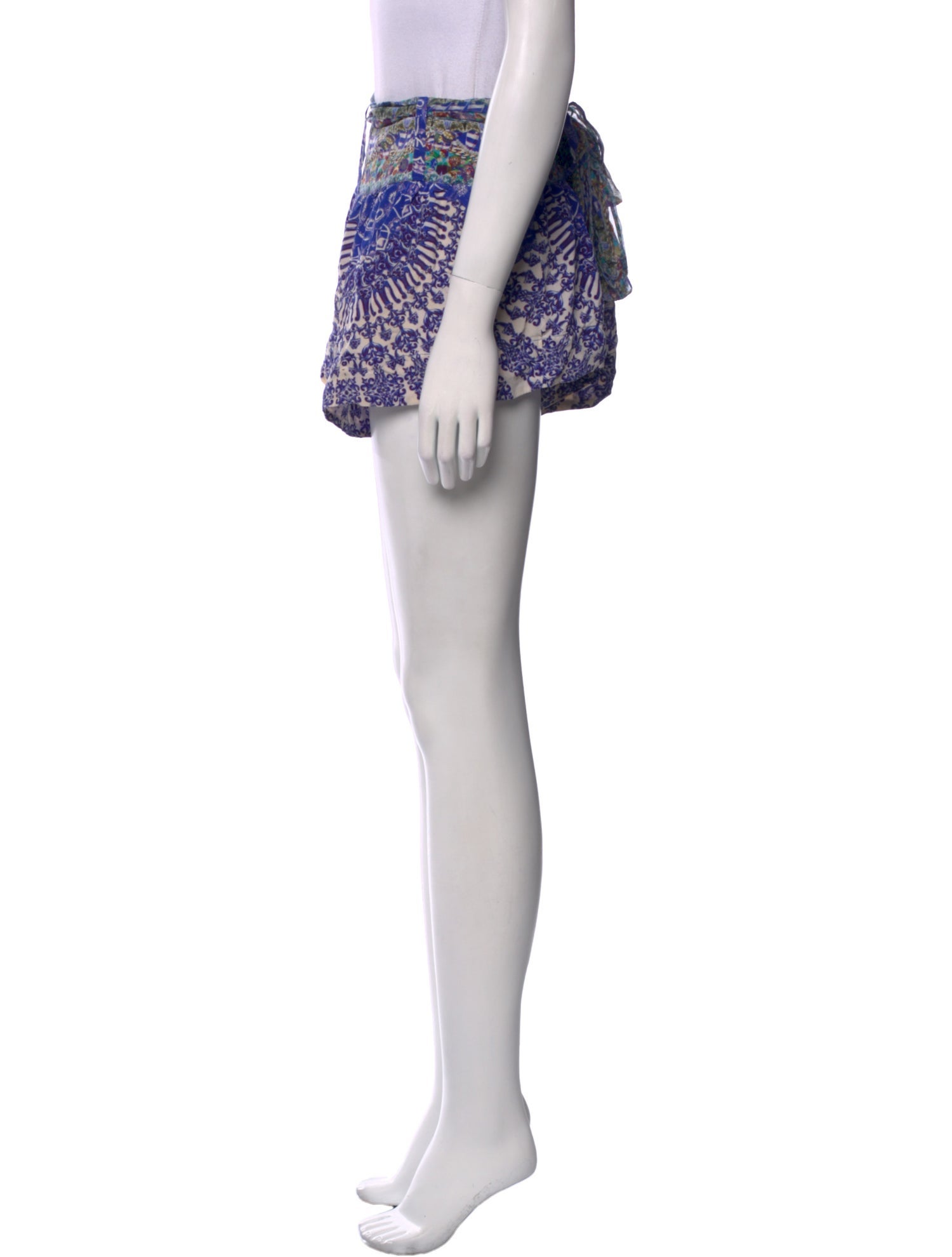 Camilla Silk Mini Shorts