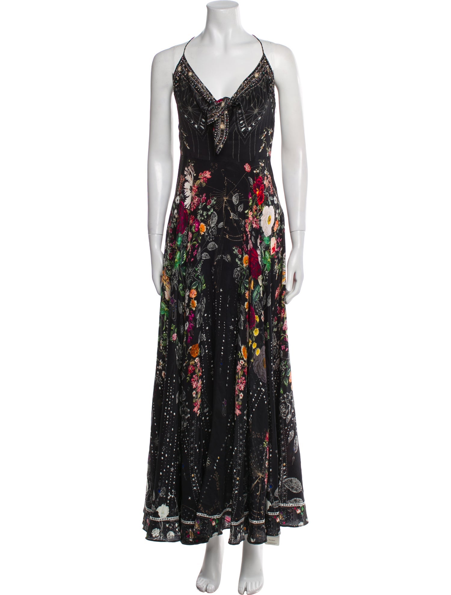 Camilla Silk Long Dress