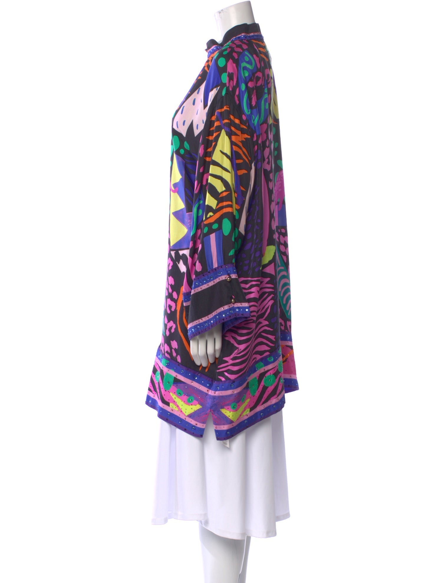 Camilla Silk Printed Tunic